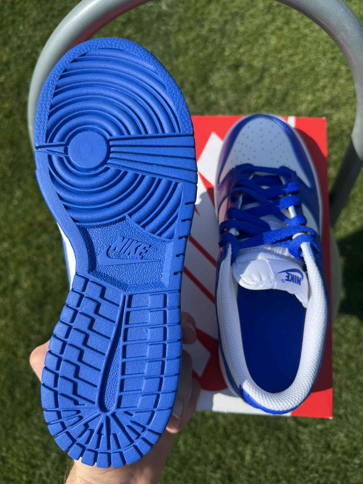 Nike Dunk low "Hyper Royal" (GS)