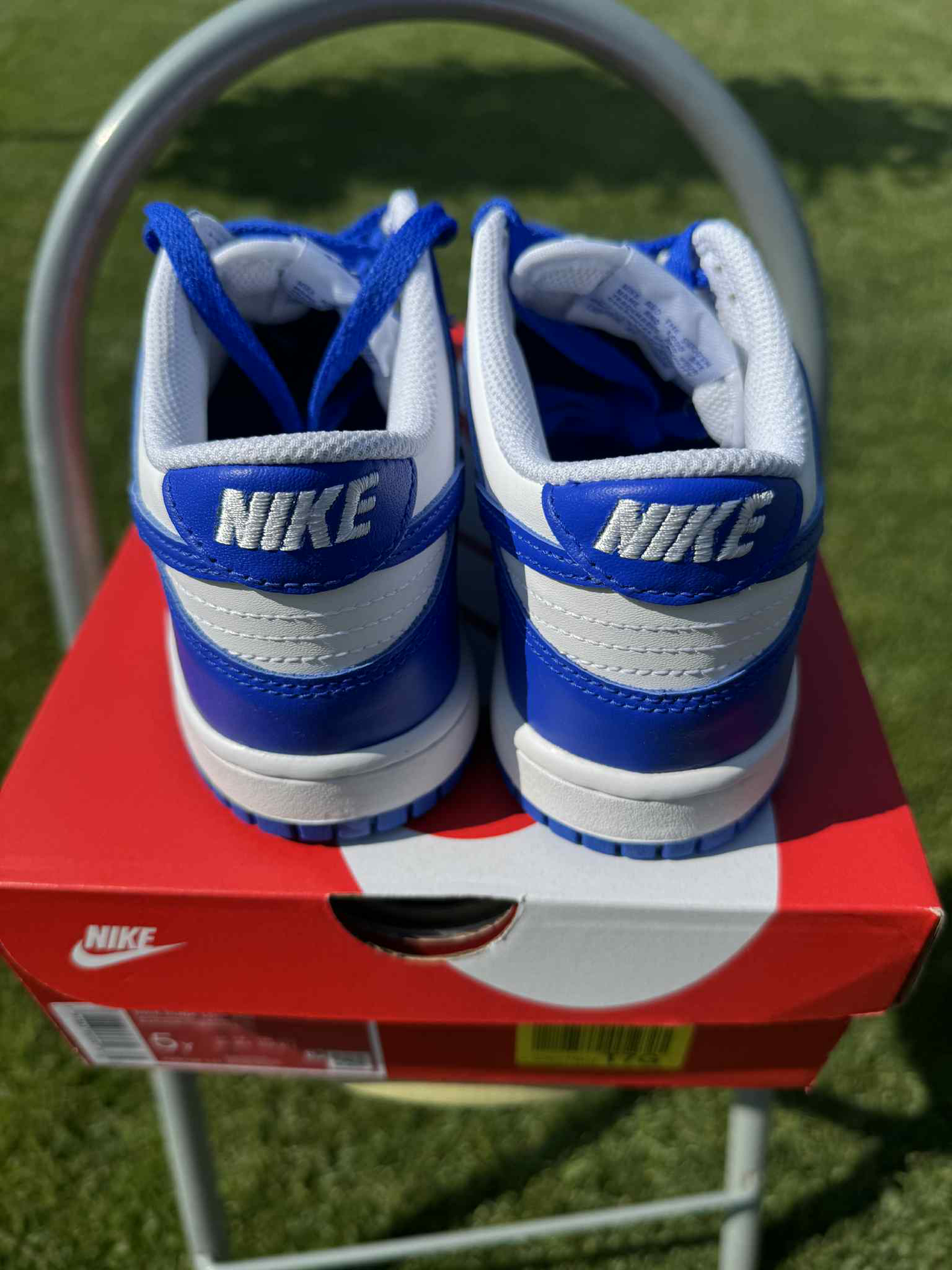 Nike Dunk low "Hyper Royal" (GS)