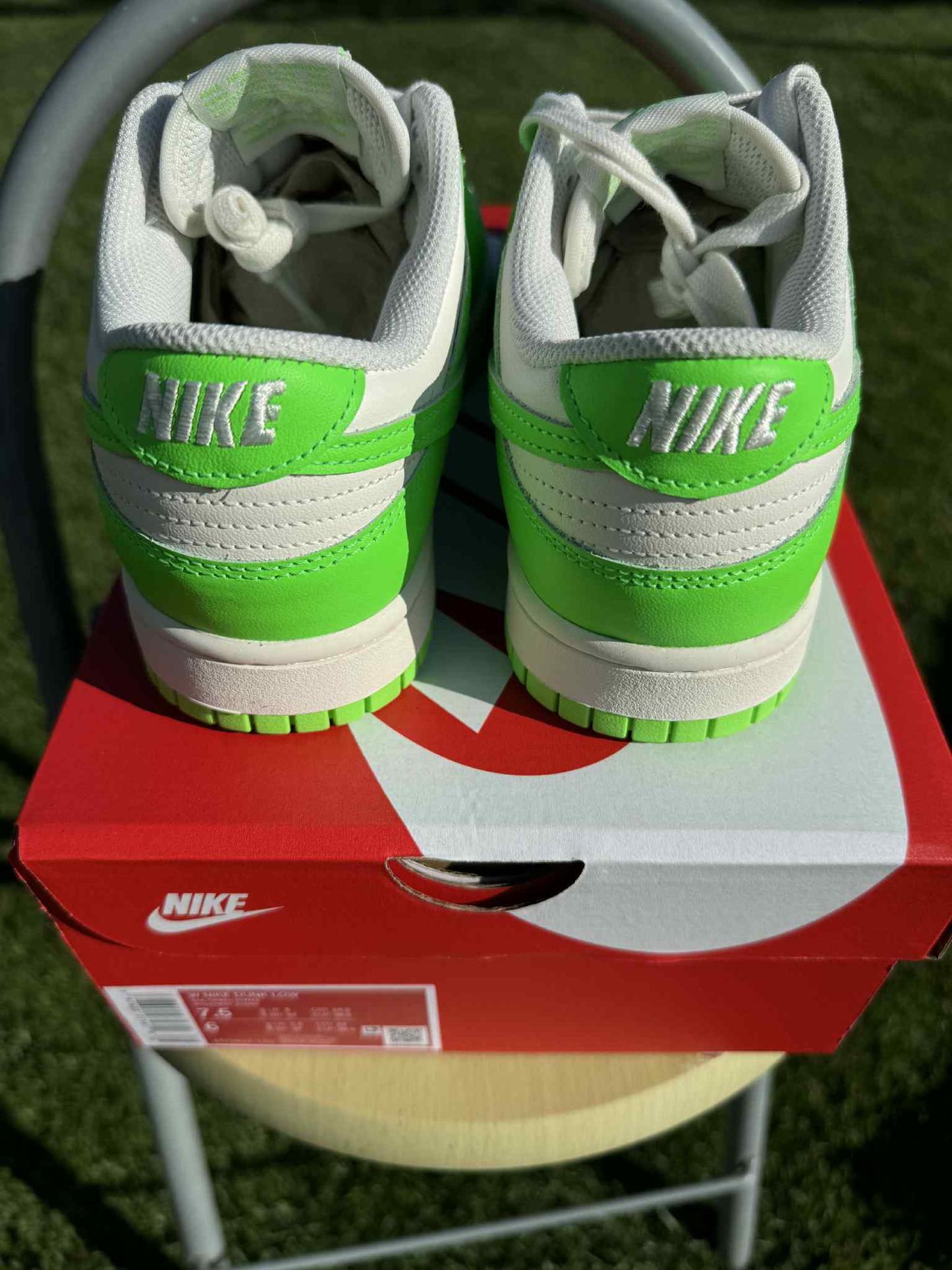 Nike Dunk low "Green Strike"
