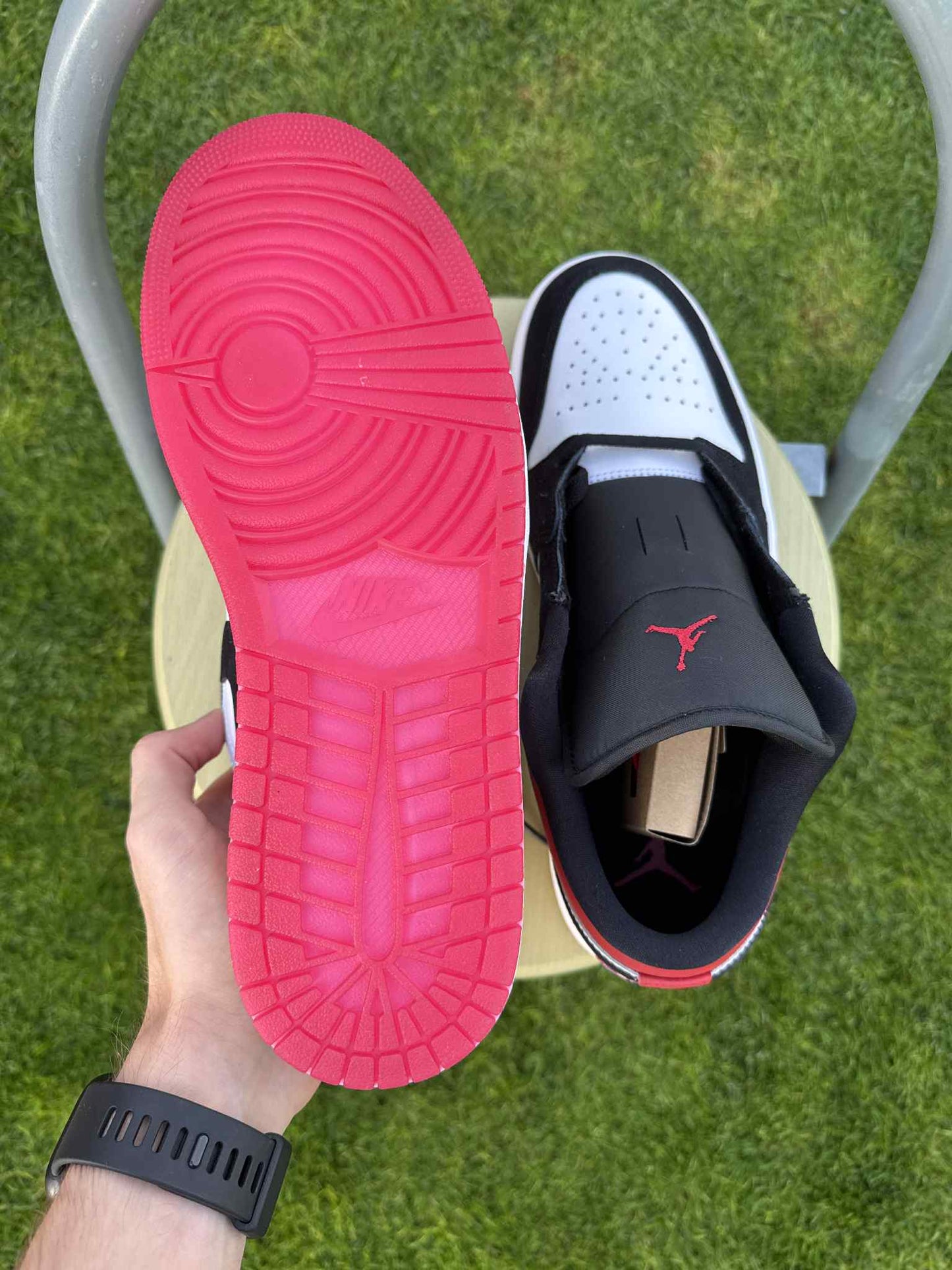 Nike Jordan 1 Low “Black Toe” (2025)