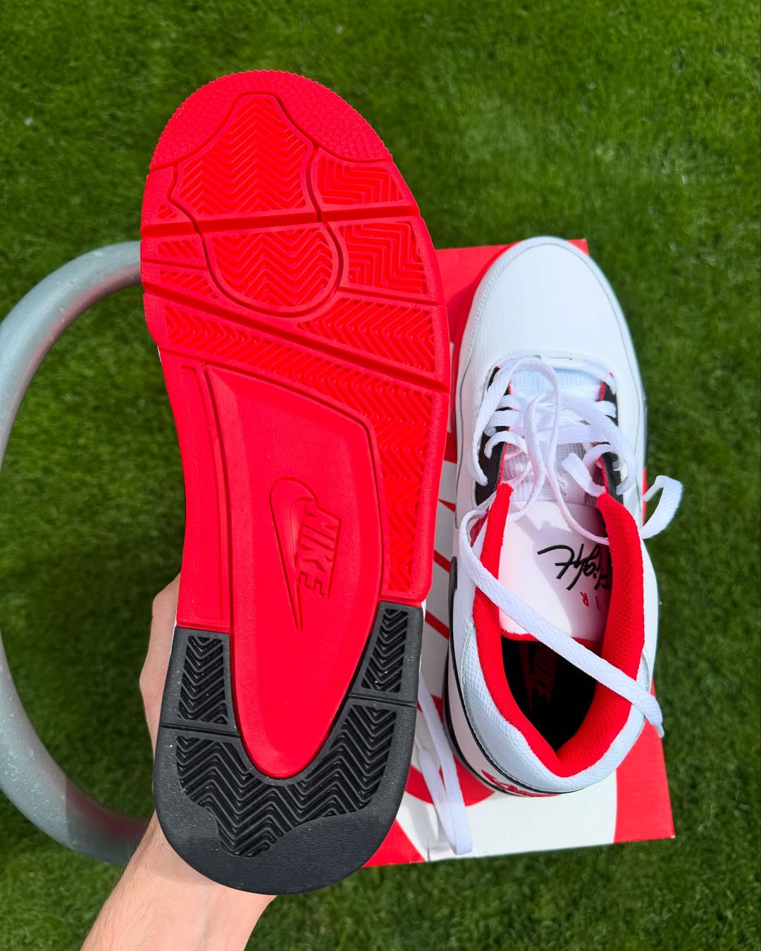 Nike Flight Legacy 'Fire Red'